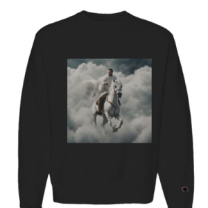 Sky horse Sweatshirt Black